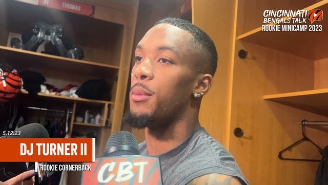 DJ Turner on Reuniting With Dax Hill, What He Brings to Bengals' Defense | Rookie Minicamp 2023 смотреть онлайн