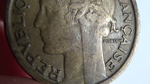 Coin of France 2 francs 1932/Монета Франции 2 francs 1932 год