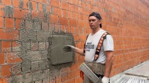 ПОДГОТОВКА ФАСАДА ДОМА К КЛАДКЕ КЛИНКЕРНОЙ ПЛИТКИ