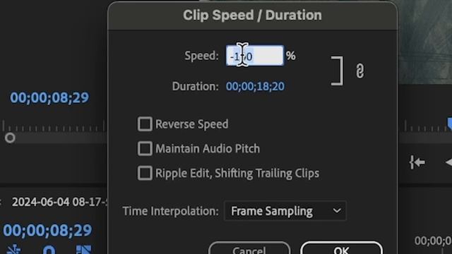 How To Play Clip In Reverse In Premiere Pro (Play Clip Backwards) смотреть онлайн