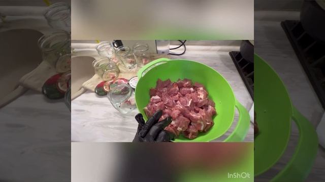 Домашняя тушёнка🤷♀️что получилось😳где взяла рецепт😉#вкуснаяеда #рекомендации #рецепты смотреть онлайн