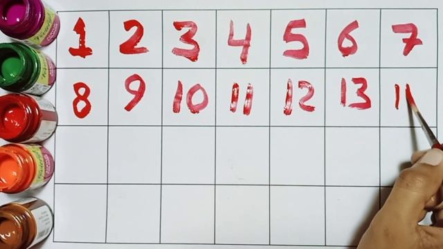 Learning Numbers 1 to 10.Counting in Enghish 1 to 10.Contando de 1 a 1o em inglês. #numbers #englis смотреть онлайн