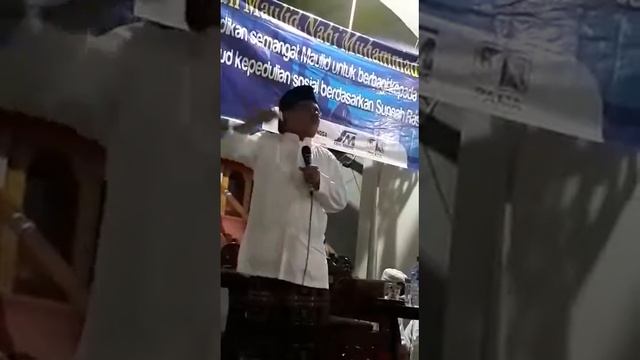 Peringatan Maulid Nabi Muhammad. SAW. - Ustadz H. Marjuan Ruslan Ba'ah (Kalteng - Muara Teweh)