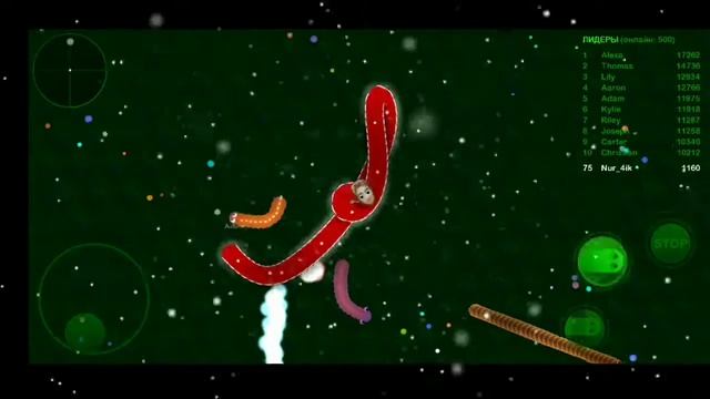 Wormax.io с ботами