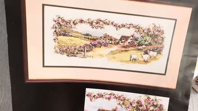 242. Mirabilia English Roses, Bucilla Summer Countryside, Just Nan Pansy Petals