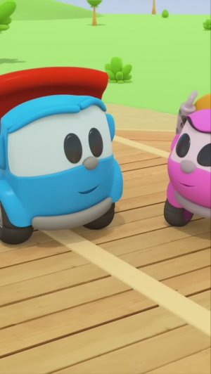 Путешествие до острова ️ Грузовичок Лева и его друзья #мультик #длядетей #машинки