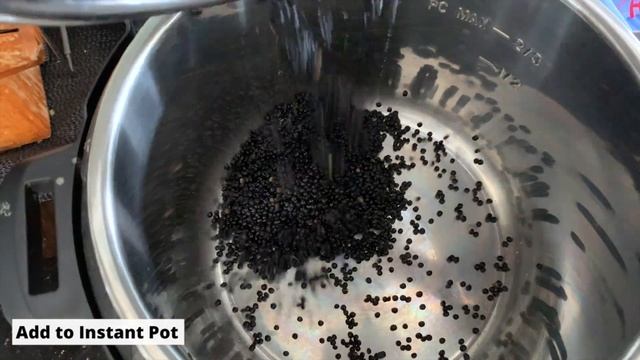 Black Beluga Lentils // Instant Pot Recipe! смотреть онлайн