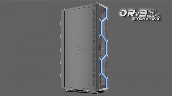 ORv3 HPR Seismic RDHx - серверная стойка