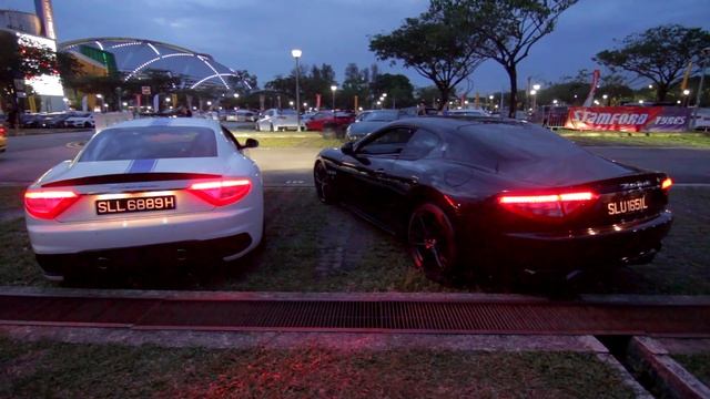Friend’s Maserati Revs and Drive Off смотреть онлайн
