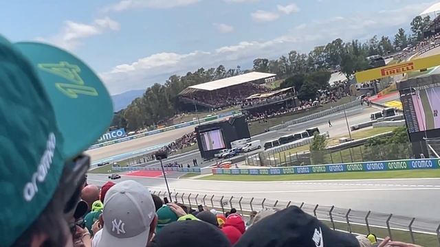 I WENT TO THE F1 SPANISH GRAND PRIX | GRANDSTAND J @ BARCELONA-CATALUNYA смотреть онлайн