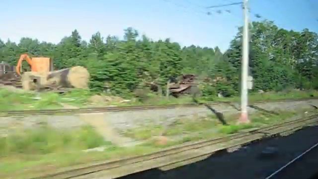 Из окна Сапсана: Бушевец - 332 км смотреть онлайн
