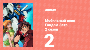 Мобильный воин Гандам Зета Два 2 серия (аниме-сериал, 1986)