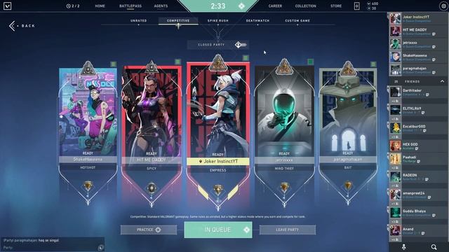 VALORANT 'Valentine Special'😍🥰 Live Stream Highlights - (Joker Instinct)🔥💯 смотреть онлайн