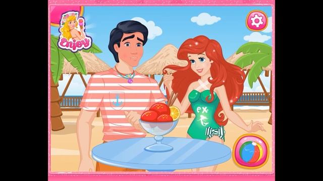 Ariel will Try to Seduce Eric - Disney Game and Story смотреть онлайн