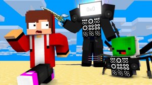 Парни против туалета Скибиди - Майнкрафт мультфильм