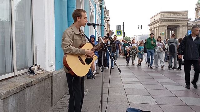 УЛИЧНЫЕ МУЗЫКАНТЫ ПИТЕРА (2) 03.08.24. смотреть онлайн