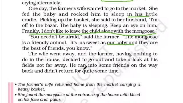 THE FRIENDLY MONGOOSE | CHAP 2 | ENGLISH | CLASS 6 | BOOK-A PACT WITH THE SUN | READING+SOLVED QNs смотреть онлайн