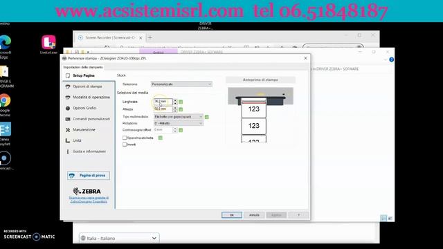 COME INSTALLARE LA STAMPANTE ZEBRA ZD420 300 DPI смотреть онлайн