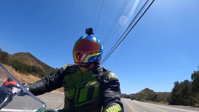 KawasakiBlog.com: Riding Kawasaki Ninja in Icon Airflite Space Force Helmet Glory 2022 смотреть онлайн