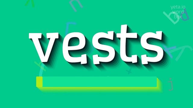 VESTS - HOW TO PRONOUNCE IT? #vests смотреть онлайн
