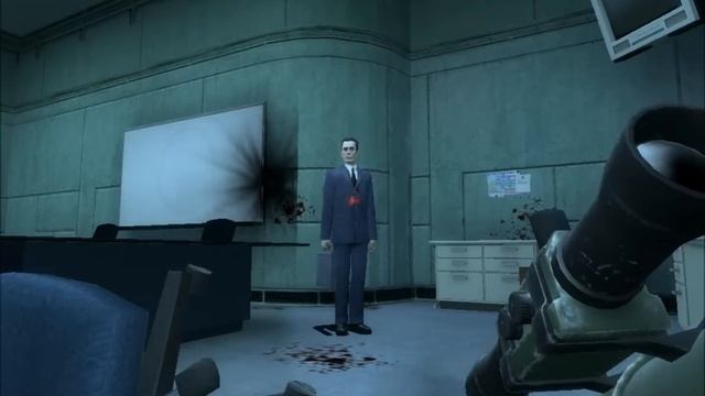 Trying to kill G-Man in Black Mesa смотреть онлайн