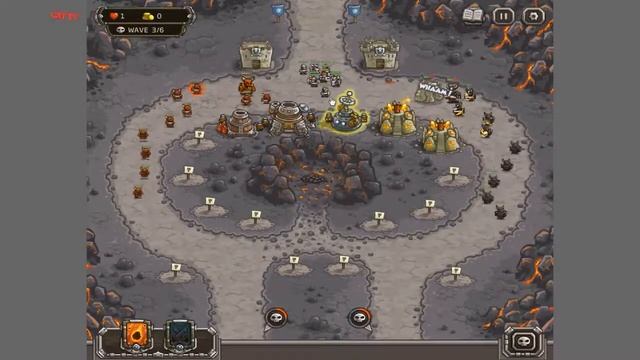 Защита замка (Kingdom Rush, 11 уровень Heroic Challenge) смотреть онлайн