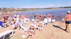 Соль-Илецк. Озеро 'Развал " Курорт 2024 год