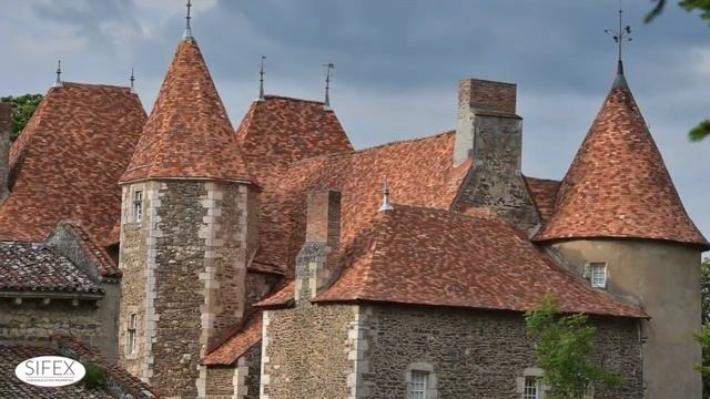 Amazing Turnkey 12/17th C. Listed chateau for sale with private riverbank.