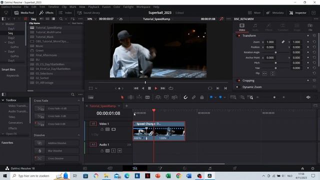 Learn To Speed Ramp In DaVinci Resolve