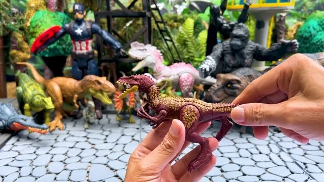 JURASSIC HEAVEN Dino: EXTREME GIANT T-Rex, Triceratops, Skorpiovenator, Rajasaurus, Masiakasaurus смотреть онлайн
