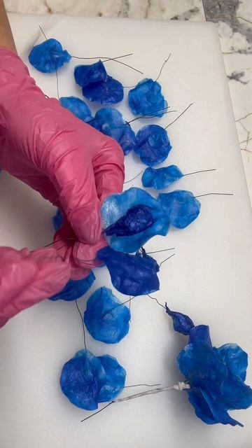 Воздушные ЦВЕТЫ из вафельной бумаги/Air cake decor смотреть онлайн