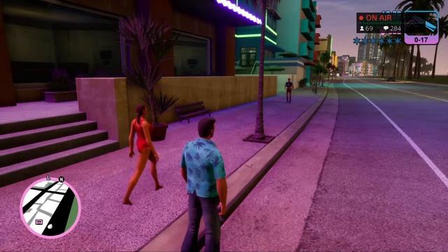 *NEW* GTA Vice City - The Definitive Edition [PS4] KINGNOODLE Gameplay смотреть онлайн