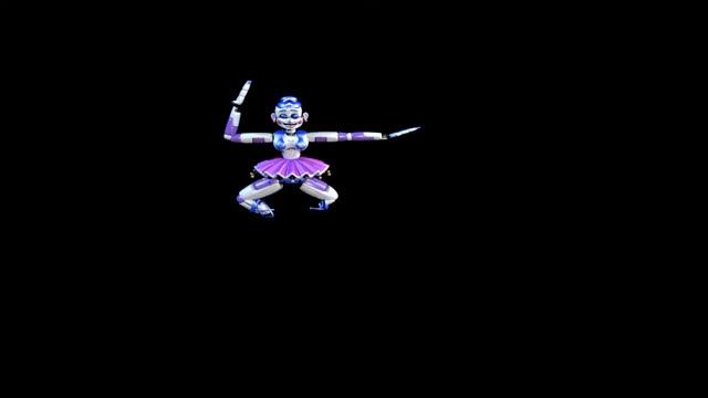 naues animation programm ( blender) (fnaf) (fnaf animation) ballora test смотреть онлайн
