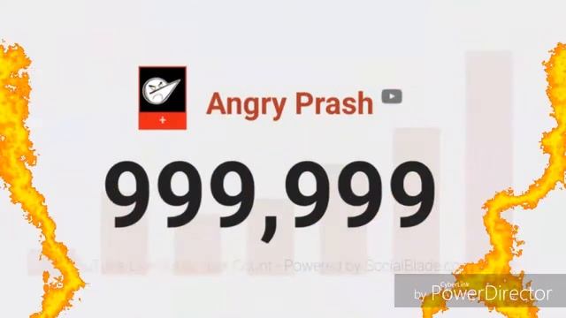 Angry Prash Hit One million subscribers смотреть онлайн
