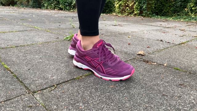 Womens' ASICS GEL Kayano 24 (Prune/Pink Glow/White) смотреть онлайн