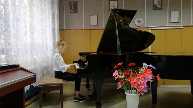 Боровских Анастасия 11 лет Р. Шуман Смелый наездник преп. Серебрянская А. С. смотреть онлайн