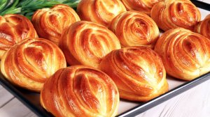 Стакан молока, яйцо и мука! Можно делать хоть каждый день! Булочки к чаю, быстро и просто