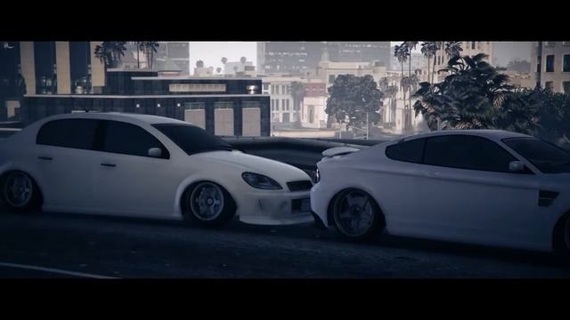 GTA 5 PS4 stanced Car meet смотреть онлайн