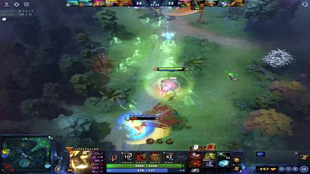 Сегодня я играл...путь со дна 30 ммр Dota 2 смотреть онлайн