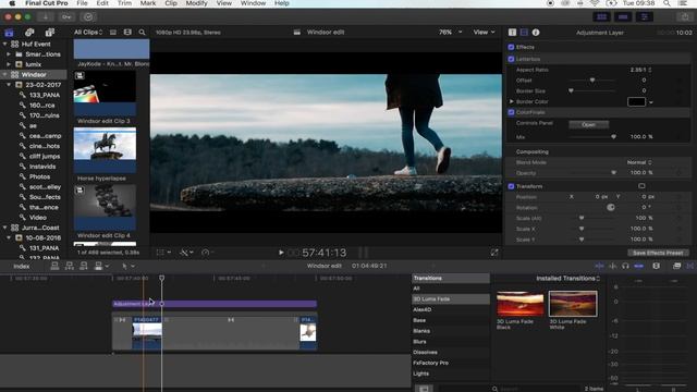 3D Luma Fade Transition - Final Cut Pro X смотреть онлайн