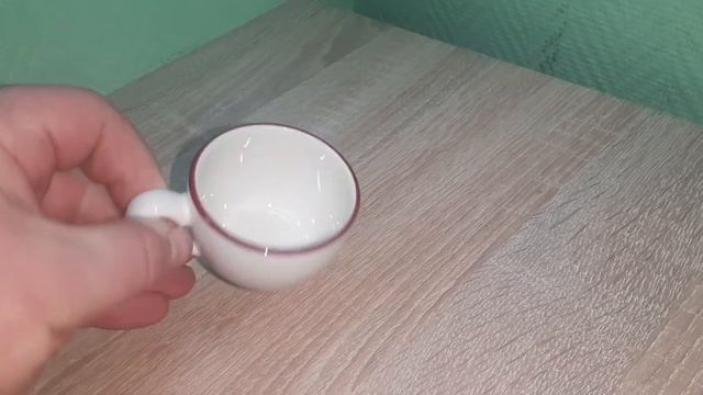 Чашка кофейная «Ivory Claret» Steelite; фарфор; 85 мл; бежевая, бордо арт 697 смотреть онлайн