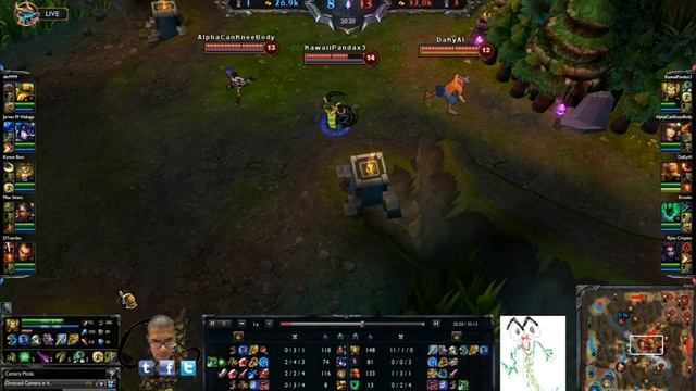 Cassiopeia Mid S3 / Diamond / KawaiiPandax3 - A-Z 118 LoL Commentary смотреть онлайн