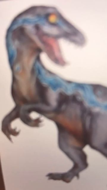 Jurassic World dominion a blue X ghost velociraptor and atrociraptor смотреть онлайн