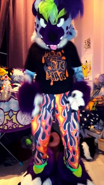 Я желешка 🤪 #сигма #funny #cute #фурри #furry #фурсьют #sigma #гиена #fursuit