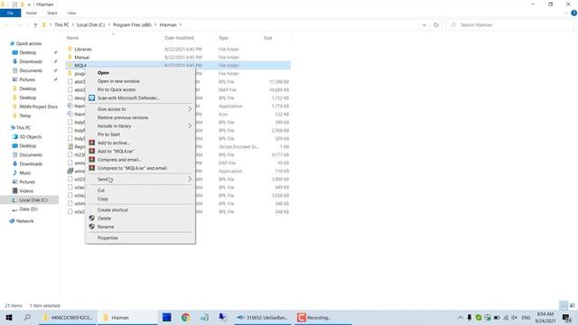 EA Generator. Copying files to the MT4 terminal manually смотреть онлайн