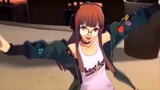 Persona 5 Futaba dances with Ponponpon смотреть онлайн