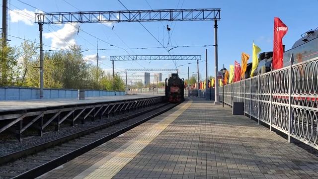 Паровозы П36-0110 и П36-0120 смотреть онлайн