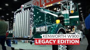 Обзор легендарного грузовика Kenworth W900 Legacy Edition 2025