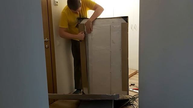 Розпаковка компютерного стола Ferrum decor Дакота 75×120×70 смотреть онлайн
