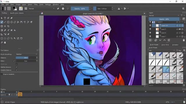 How to Rescue Deleted Artwork with Krita! смотреть онлайн